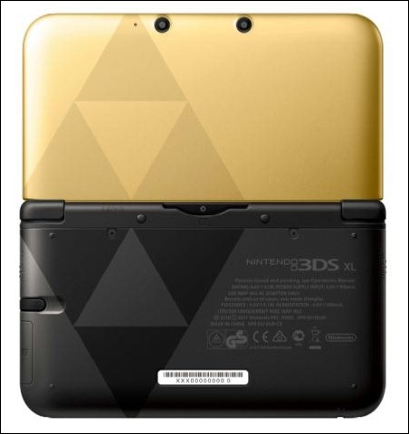 Nintendo 3DS XL-zelda