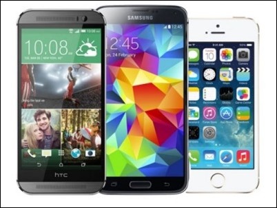Comparamos el HTC One M8 vs. Galaxy S5 e iPhone 5S