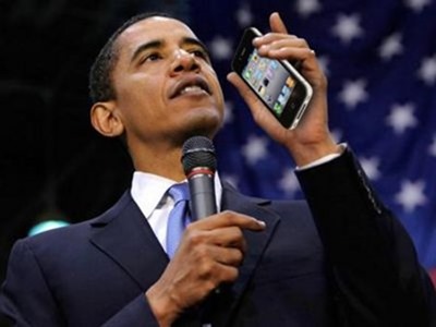 Obama confiesa que no puede tener un iPhone 