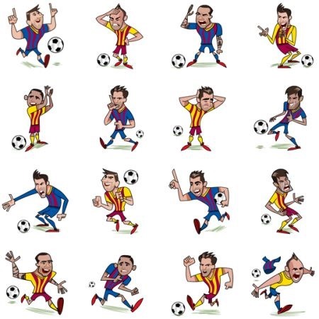 Barça Stickers1