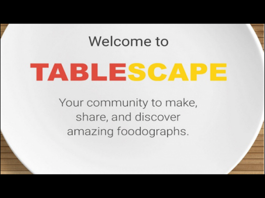 google-tablescape
