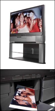 Los nuevos televisores Livingstation integran una impresora por sublimacin en su parte trasera. 