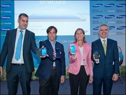 Telefónica distribuirá el Samsung Galaxy S4 en Europa y América Latina