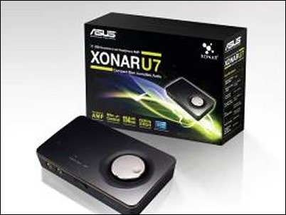 ASUS Xonar U7 USB: una tarjeta de audio externa con un amplificador de auriculares