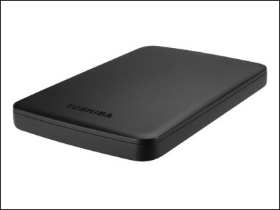 Toshiba Canvio Basics, el disco duro  de 2TB que cabe en la palma de la mano