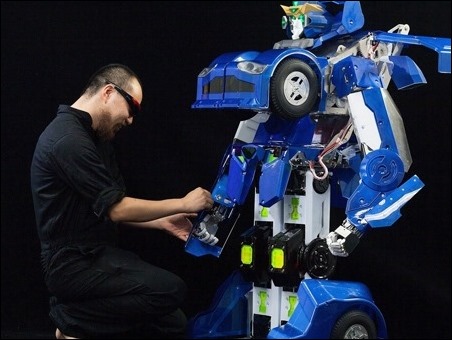 En Japón presentan el primer Transformer real